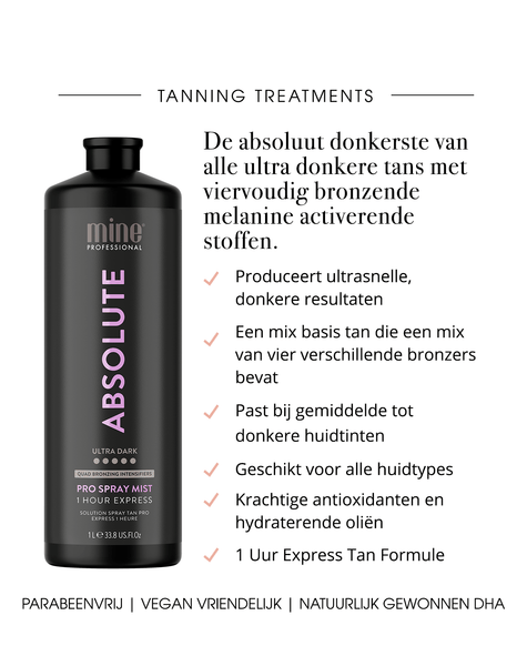 Absolute Spray Tan Vloeistof