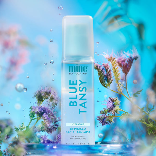 MineTan Body Skin Blue Tansy Tweefasige Zelfbruinende Gezichtsmist Mine Everyday