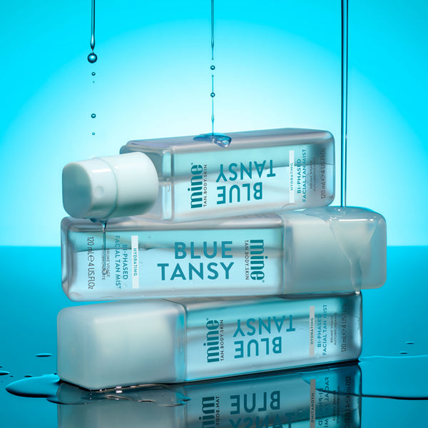 MineTan Body Skin Blue Tansy Tweefasige Zelfbruinende Gezichtsmist Mine Everyday