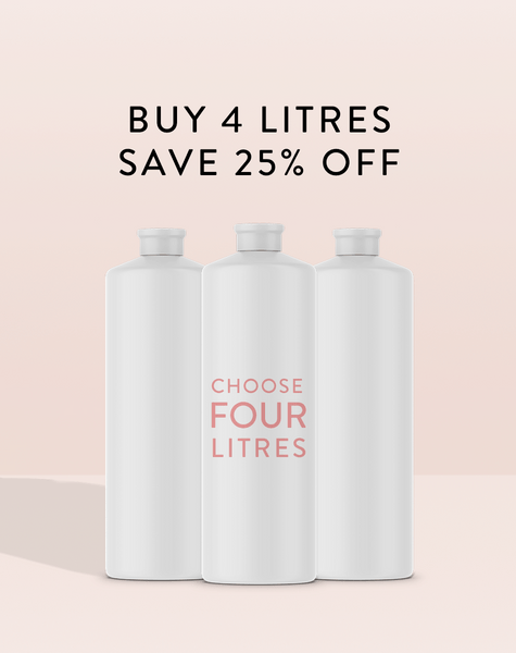 Mix & Match Combineer 4 Literflessen Spray Tan Vloeistof