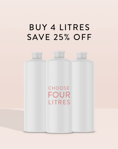 Mix & Match Combineer 4 Literflessen Spray Tan Vloeistof