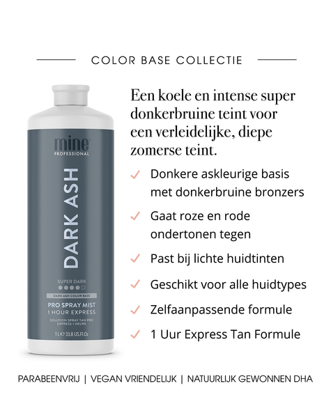 Dark Ash Spray Tan Vloeistof