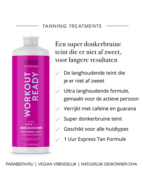 Workout Ready Spray Tan Vloeistof