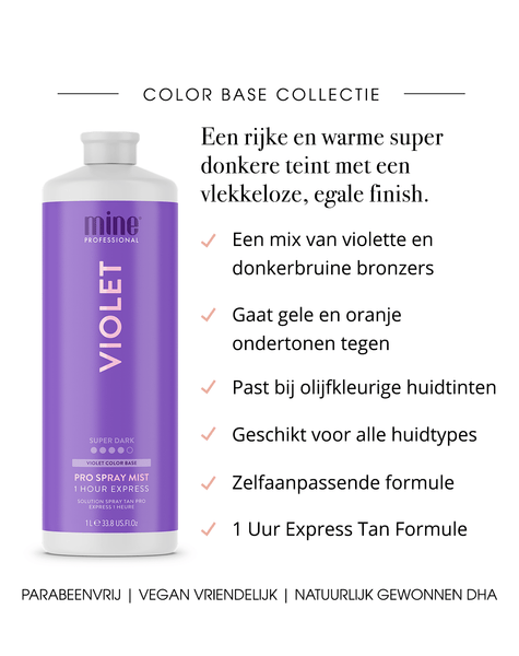 Violet Spray Tan Vloeistof