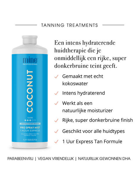 Coconut Water Spray Tan Vloeistof