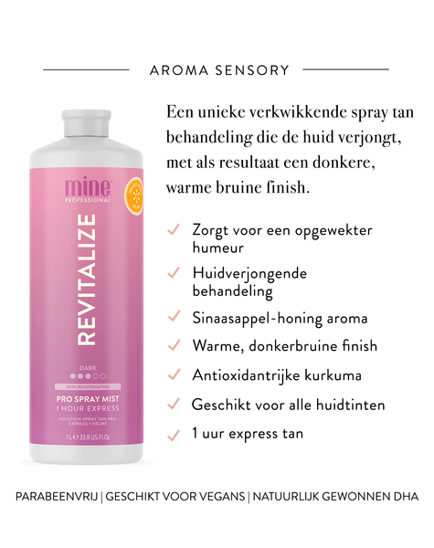 Revitalize Spray Tan Vloeistof