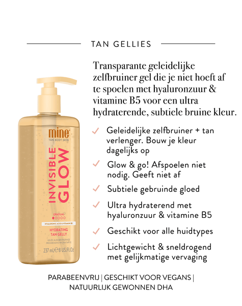 Invisible Glow Geleidelijke Hydraterende Tan Gelly