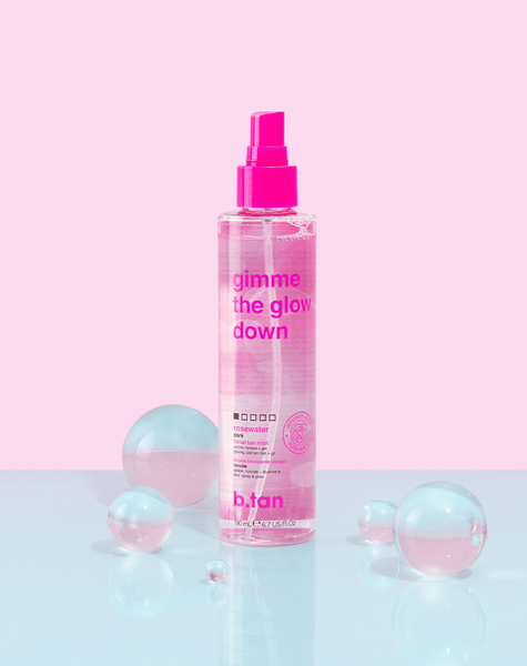 gimme the glow down zelfbruinende gezichtsmist