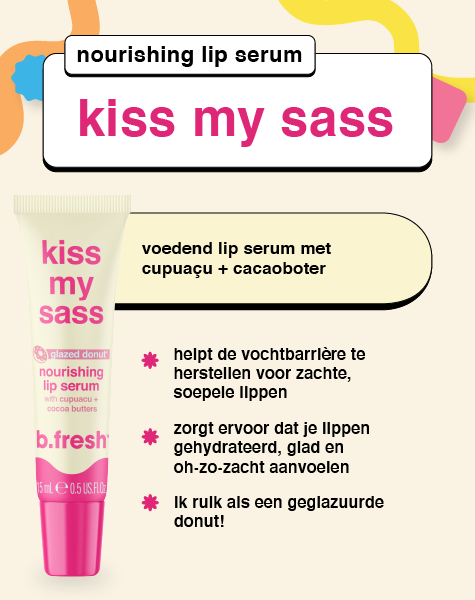 kiss my sass voedend lip serum