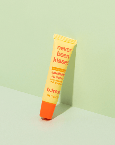 never been kissed exfoliërend lip serum