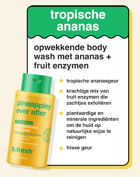pineappley ever after opwekkende body wash