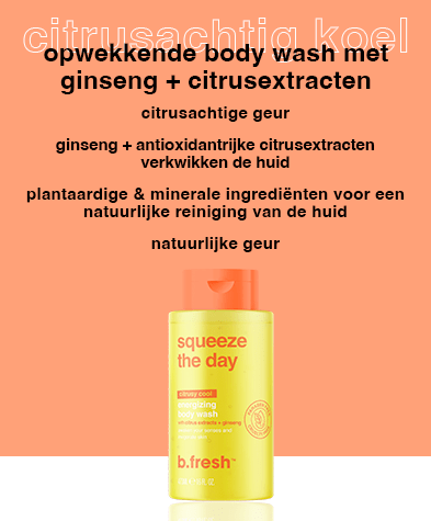squeeze the day opwekkende body wash