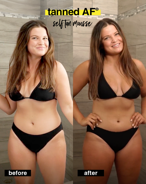 tanned AF® zelfbruinende mousse