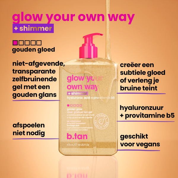 glow your own way - shimmer