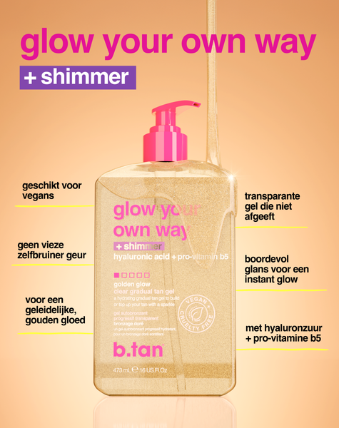 glow your own way - shimmer