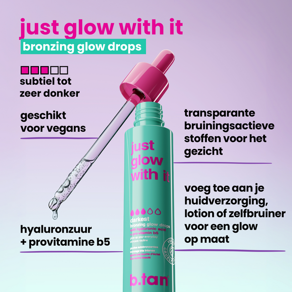 just glow with it