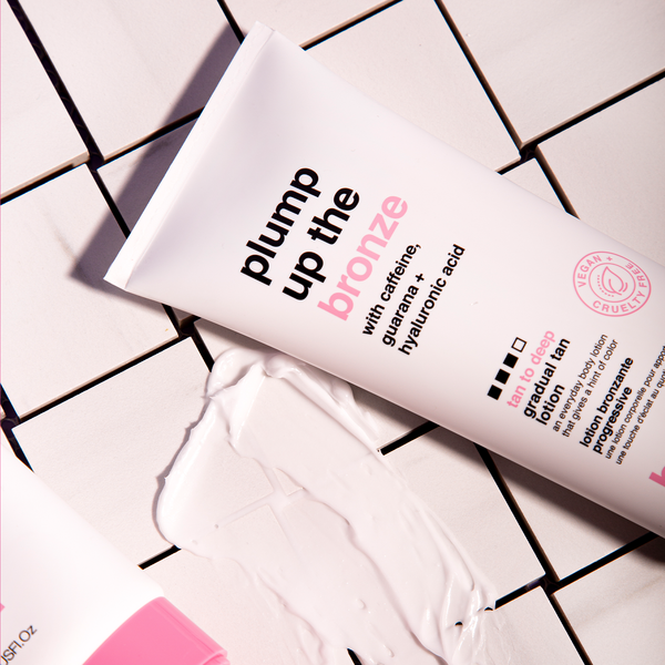 plump up the bronze geleidelijke bruiningslotion