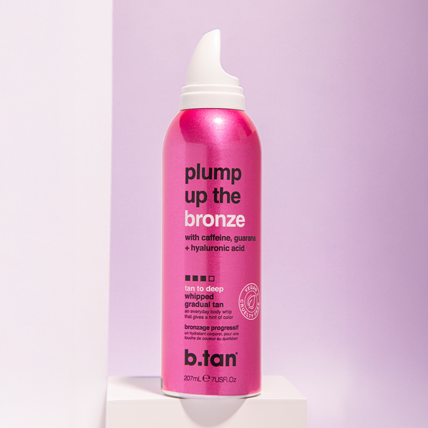 plump up the bronze geleidelijk bruiningsschuim