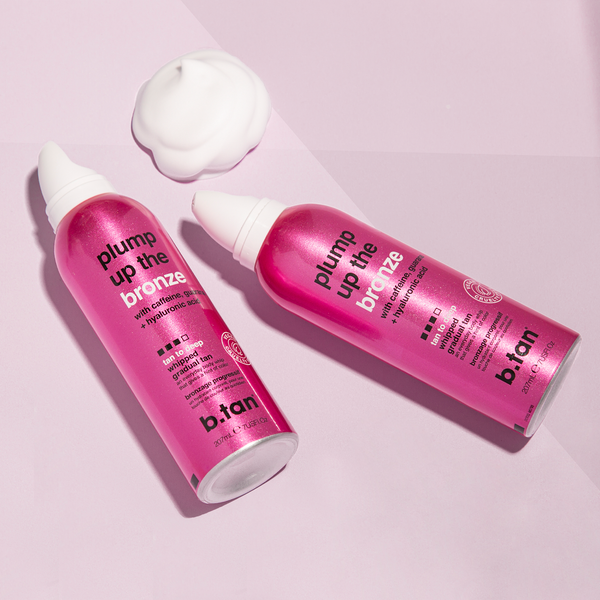 plump up the bronze geleidelijk bruiningsschuim