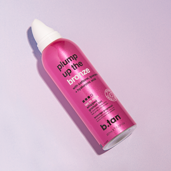 plump up the bronze geleidelijk bruiningsschuim