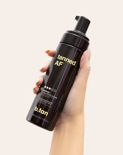 tanned AF® zelfbruinende mousse