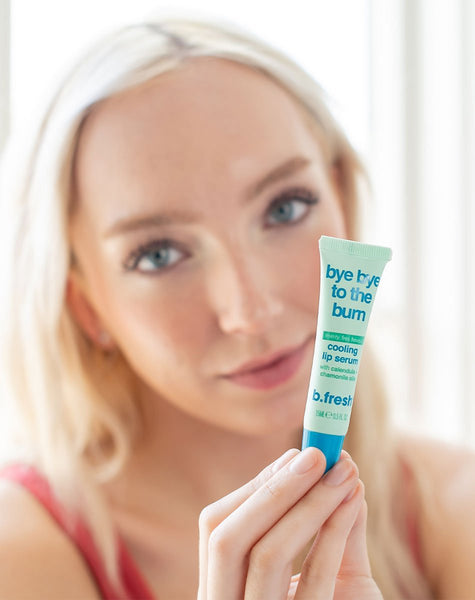 bye bye to the burn verkoelend lip serum