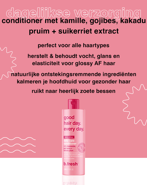 good hair day. every day. iedere dag conditioner