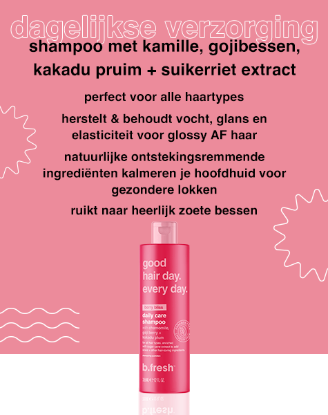 good hair day. every day. iedere dag shampoo