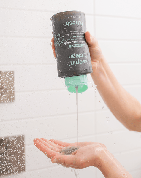 keepin it clean detox body wash
