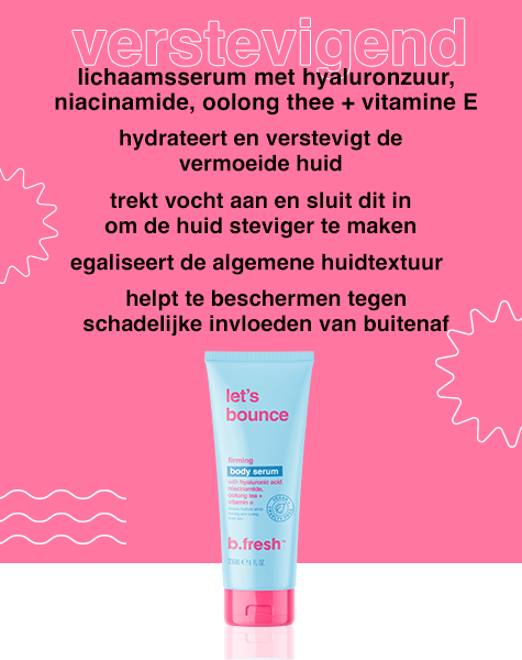 let's bounce... verstevigend lichaamsserum