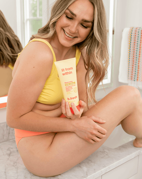 lit from within... verhelderend lichaamsserum