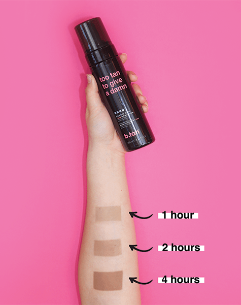 too tan to give a damn zelfbruinende mousse