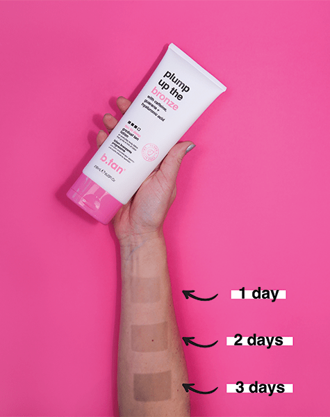 plump up the bronze geleidelijke bruiningslotion