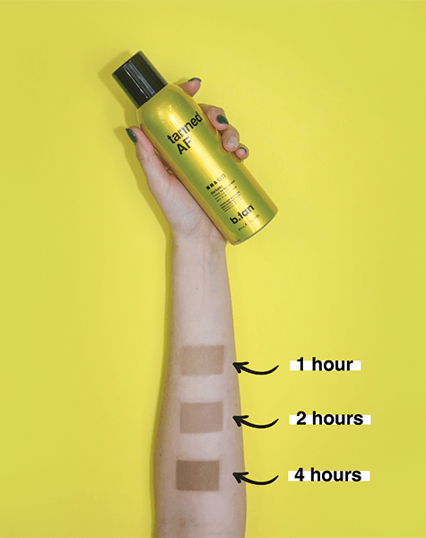 tanned AF® bronzende mist