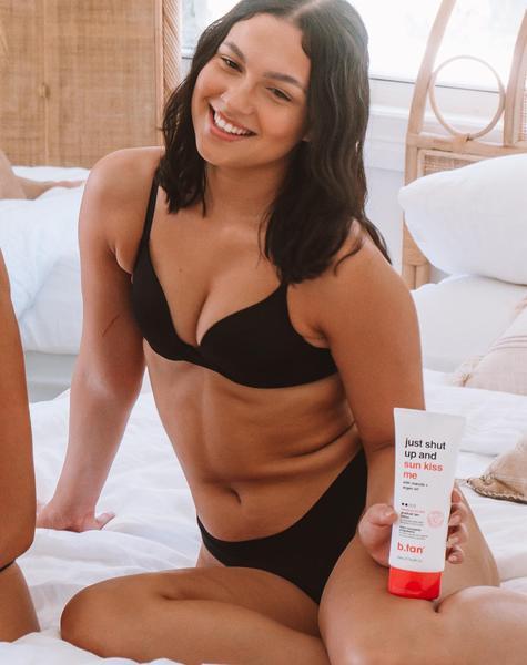 just shut up and sun kiss me geleidelijke bruiningslotion