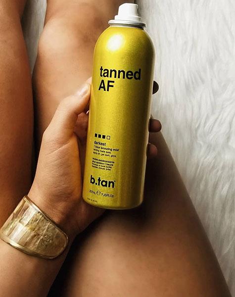 tanned AF® bronzende mist